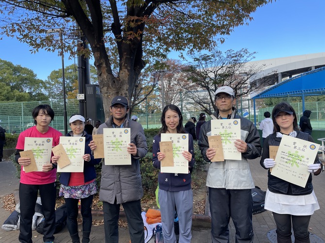 一般Aクラス入賞ペアの皆さん